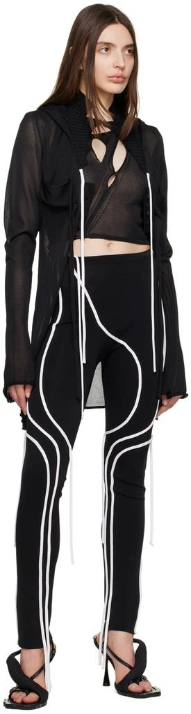 Ottolinger Black Strappy Leggings 4