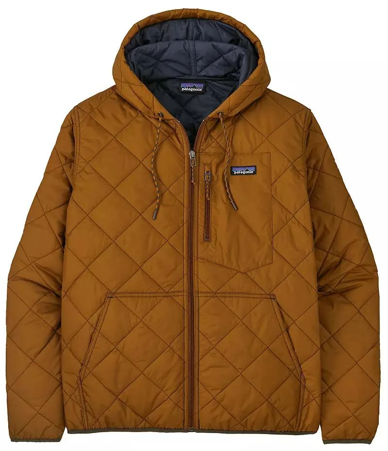 Patagonia Patagonia Men's Diamond Quilted Bomber Hooded Jacket 4