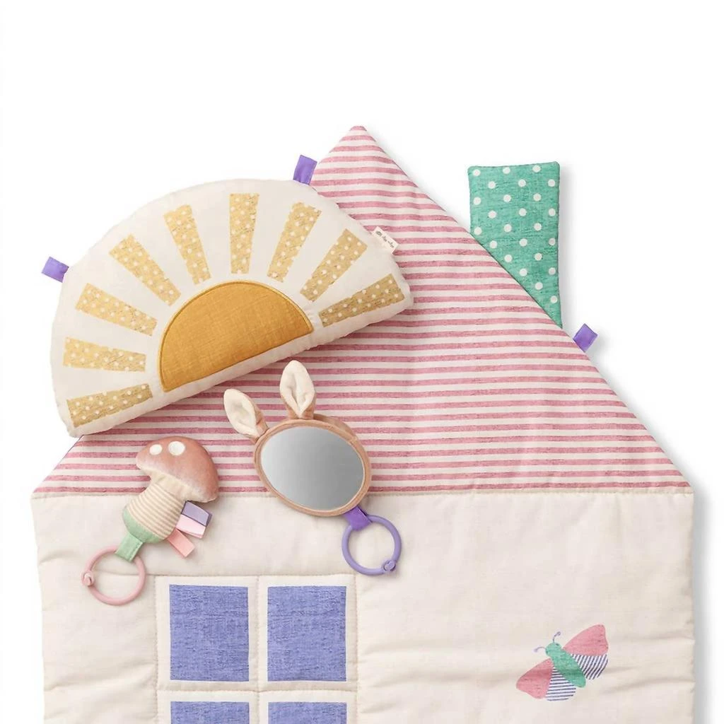 Itzy Ritzy Itzy Ritzy - Tummy Time‚Ñ¢ Cottage Play Mat 4