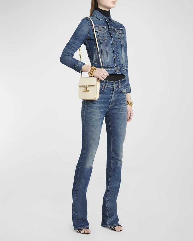 Tom Ford Tara Mini Crossbody Bag in Grain Leather 2