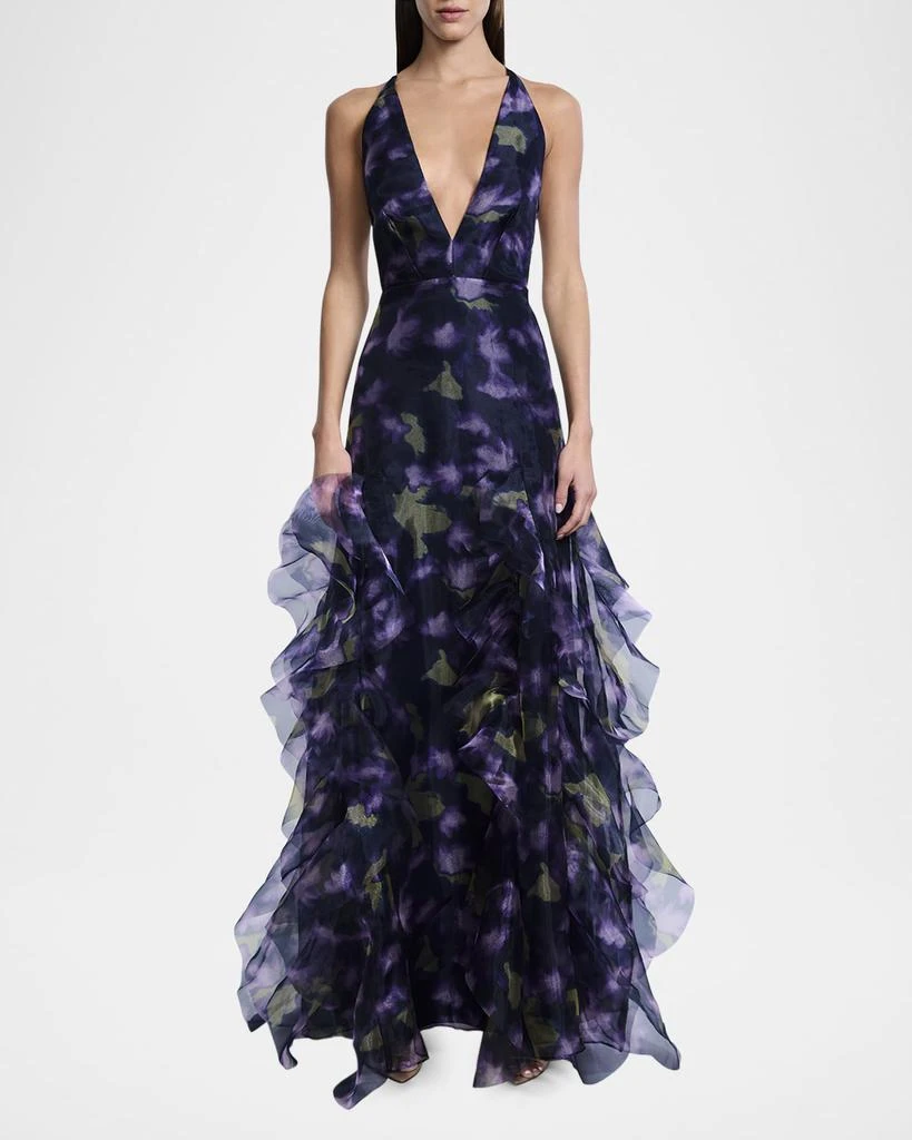 Shop Low-Back Deep V-Neck Organza Gown on Sale at BeyondStyle  Get 25% Off  Low-Back Deep V-Neck Organza Gown with Limited-Time Flash Deals, Exclusive  Discounts, and Special Offers. Enjoy Unbeatable Savings on