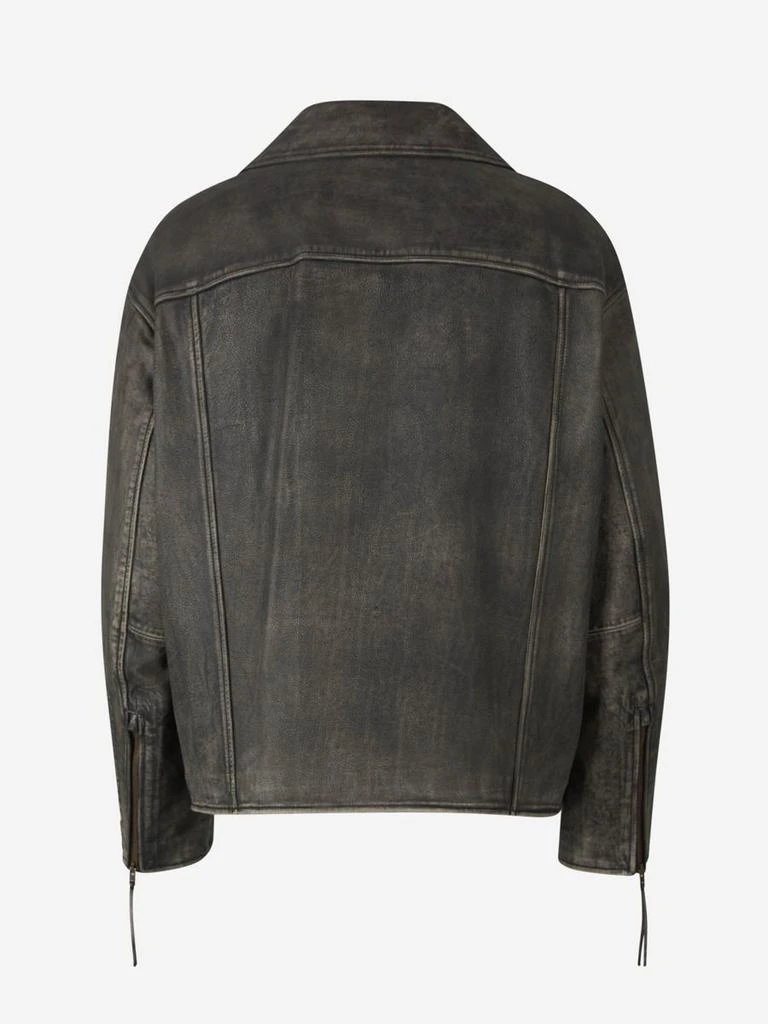 Acne Studios Acne Studios Oversize Leather Jacket 3