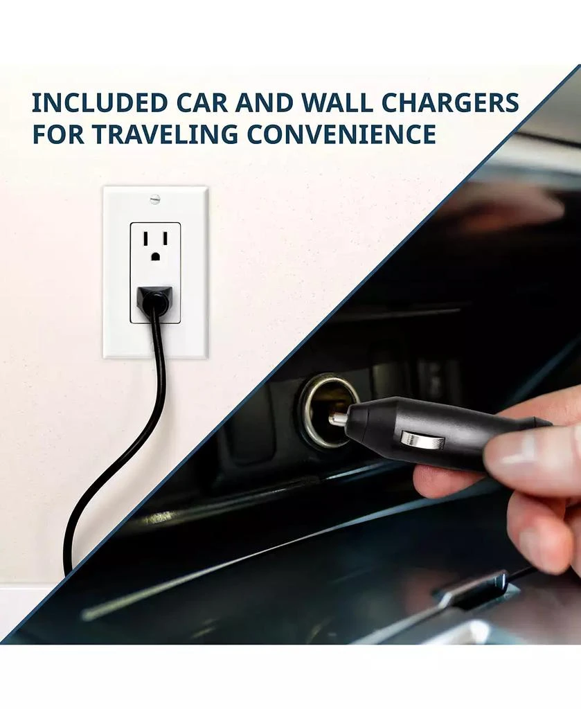 Ivation Electric Cooler 
Warmer, 45 L Portable Cooler w/Wheels 4