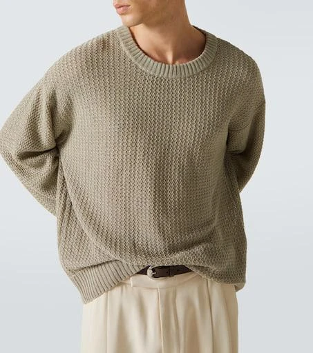 Frescobol Carioca Jardim linen sweater 5
