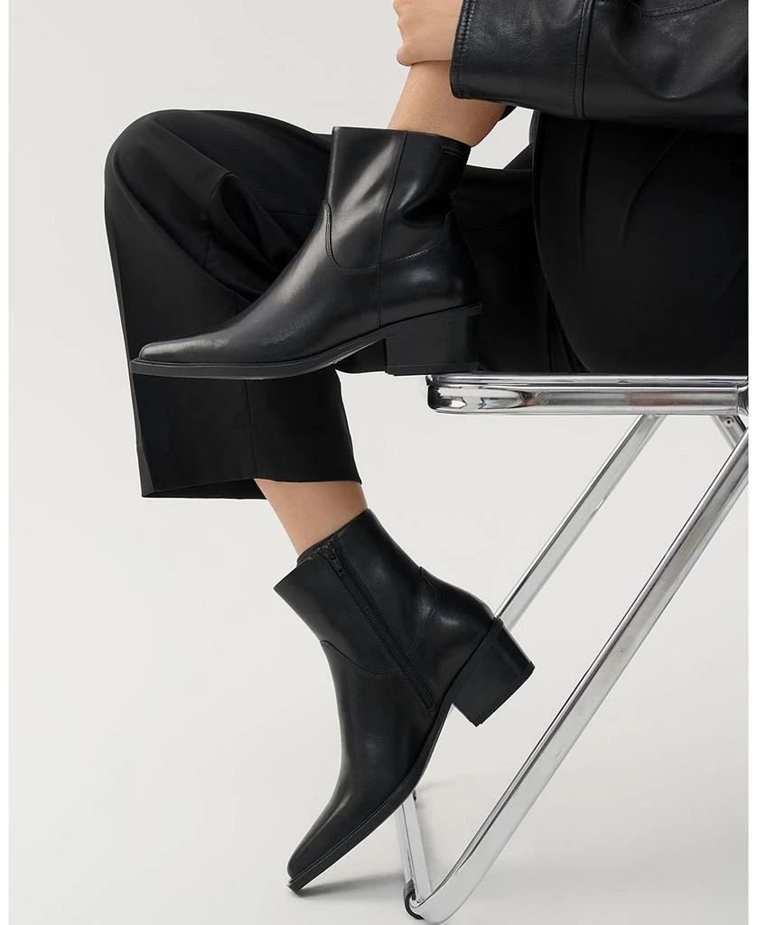 Vagabond Shoemakers Women's Kelsey Pointed Toe Block Heel Ankle Boots 2