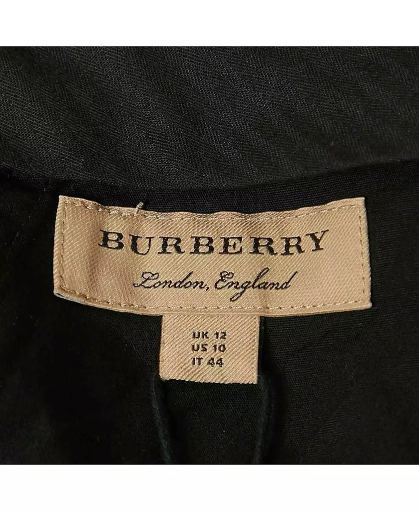 Pre-Owned Burberry Women
s Bright Red Cotton Archive Print Pat Hanover Cigarette Pants 5