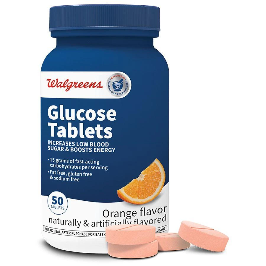 Walgreens Glucose Tablets Orange 3
