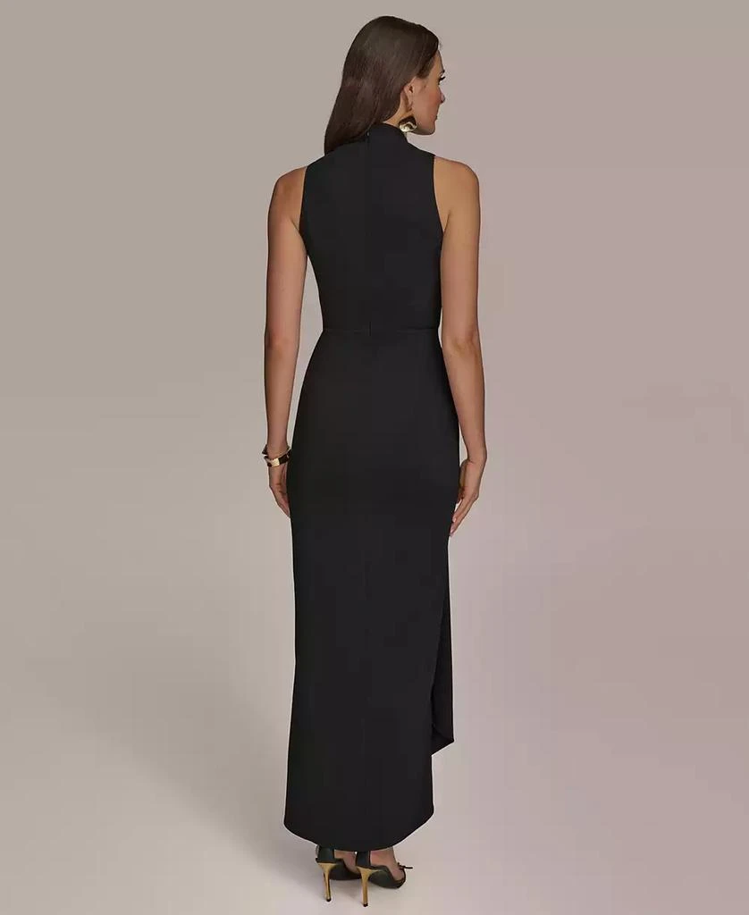 Donna Karan Women's Draped Faux-Wrap Gown 6