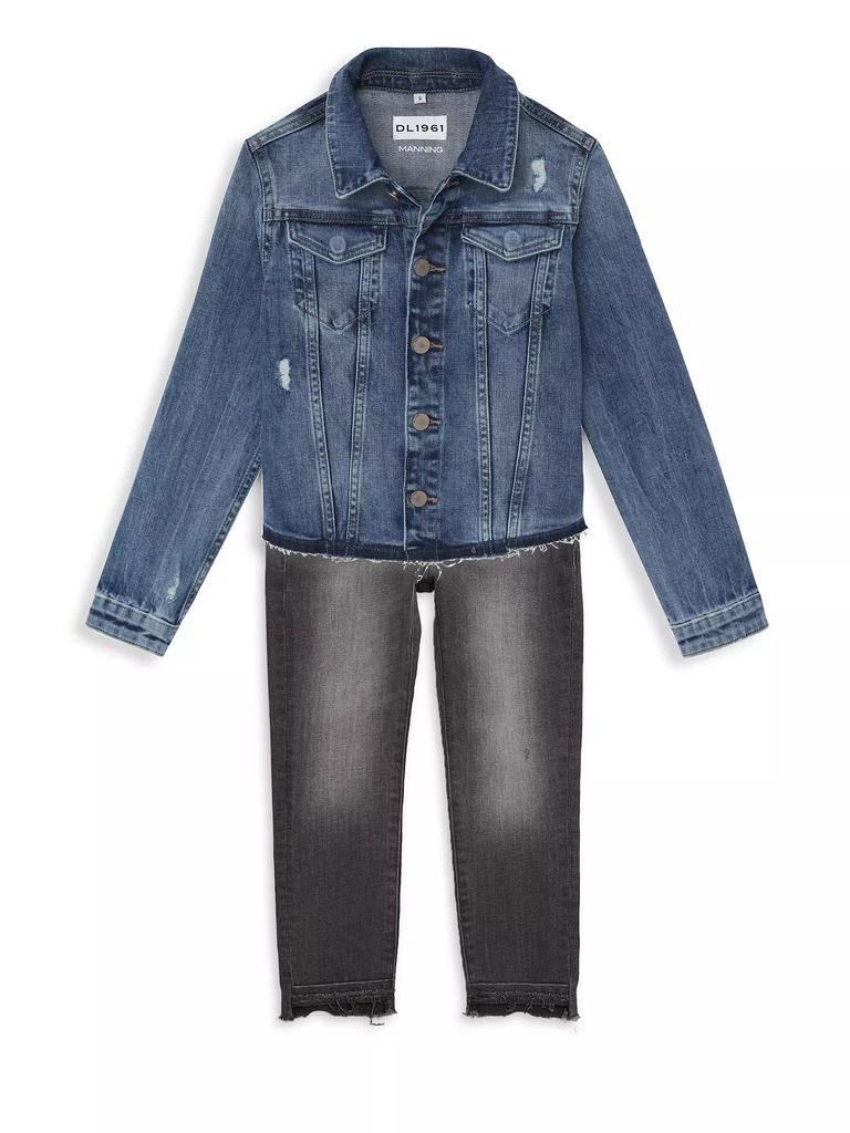 DL1961 Little Girl's Manning Denim Jacket 2