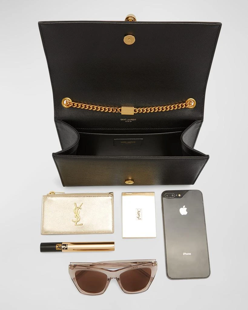 Yves Saint Laurent Kate Medium Tassel YSL Wallet on Chain in Grained Leather 7
