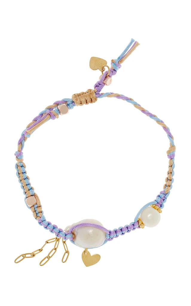 Joie DiGiovanni Joie DiGiovanni - Spring Dream Pearl Rocker Bracelet - Purple - OS - Moda Operandi - Gifts For Her 1