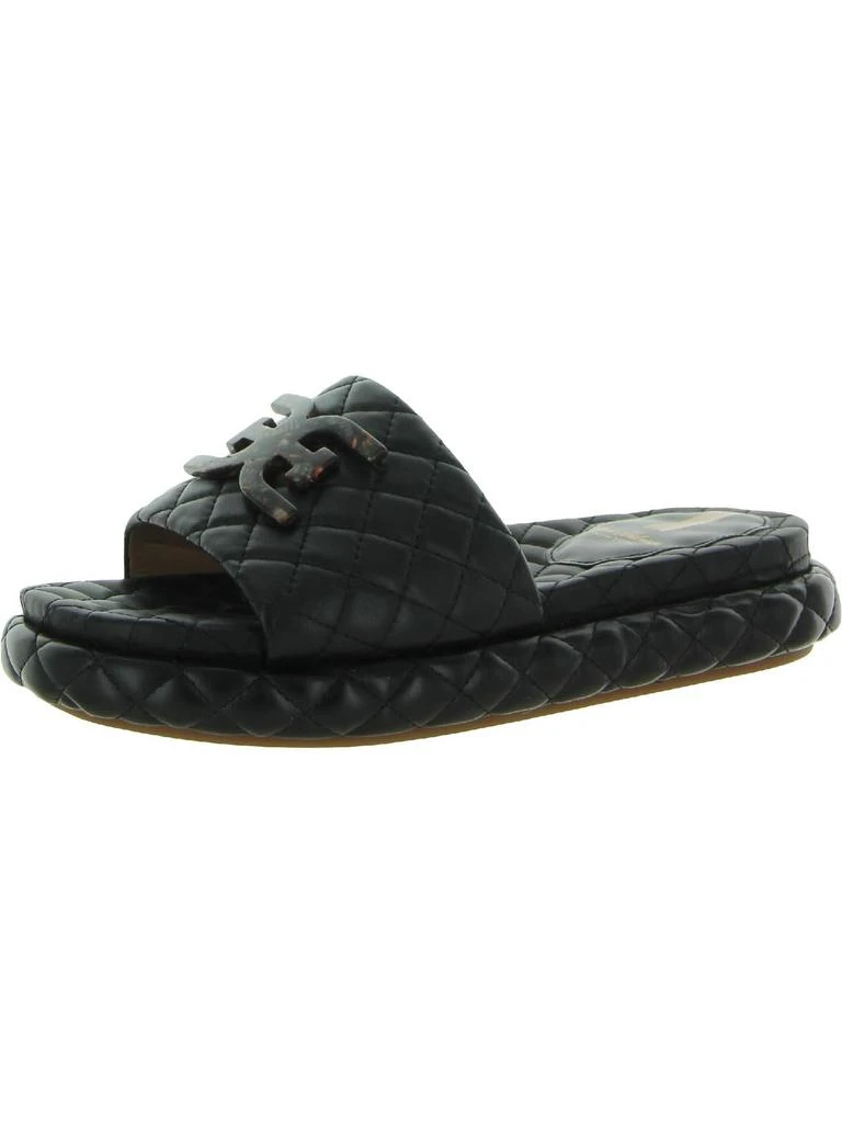 Sam Edelman Karinda Womens Leather Slip On Slide Sandals 4