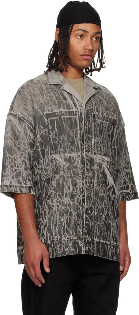 Rick Owens Black Concordians Magnum Tommy Denim Shirt 2