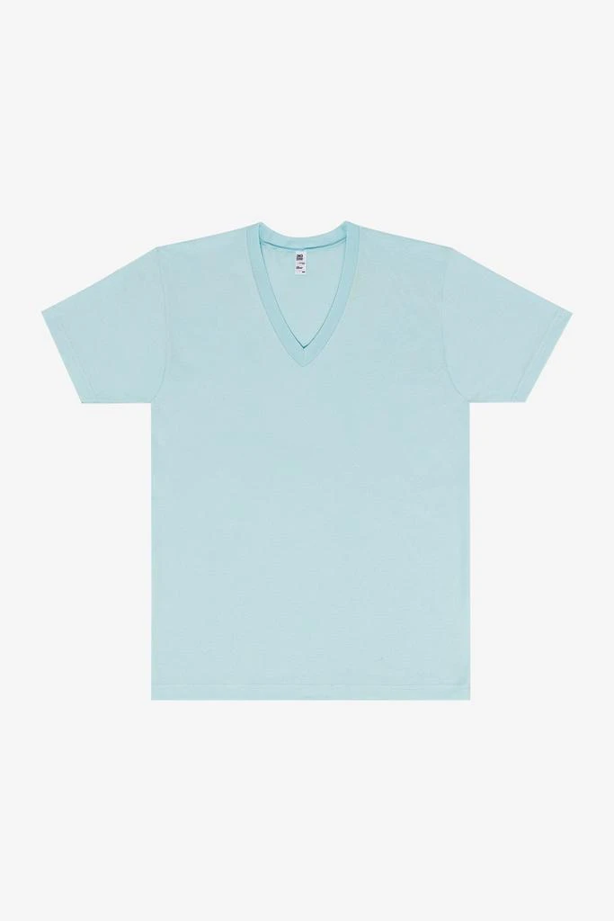 Los Angeles Apparel 24056 - Fine Jersey V-Neck T-Shirt 24