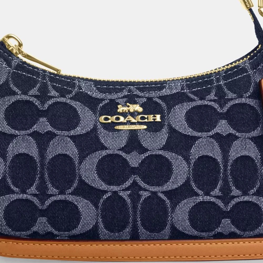 Coach Teri Mini Crossbody Bag In Signature Denim 7