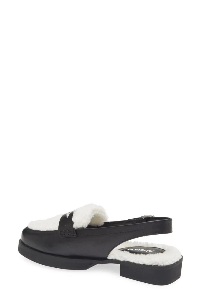 Abound Luciana Faux Shearling Slingback Loafer Mule 2