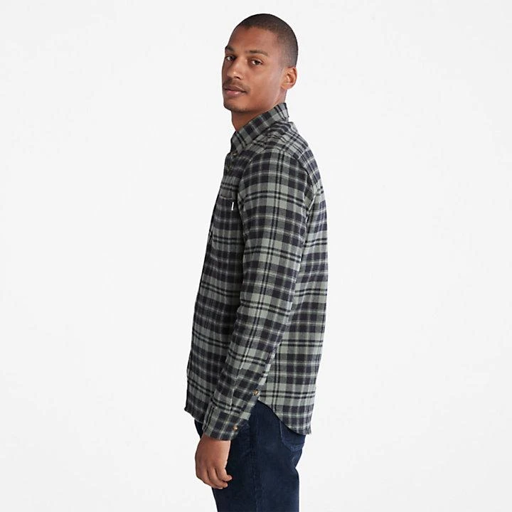 Timberland Flannel Checked Shirt for Men in Green 4