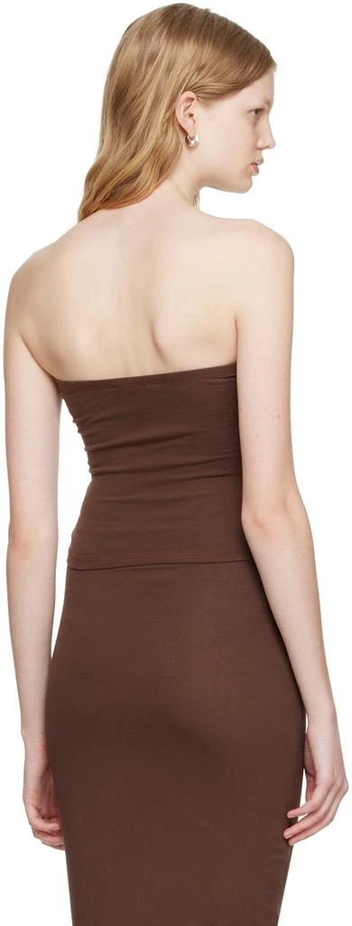 Gil Rodriguez Brown Convertible Tube Top 3