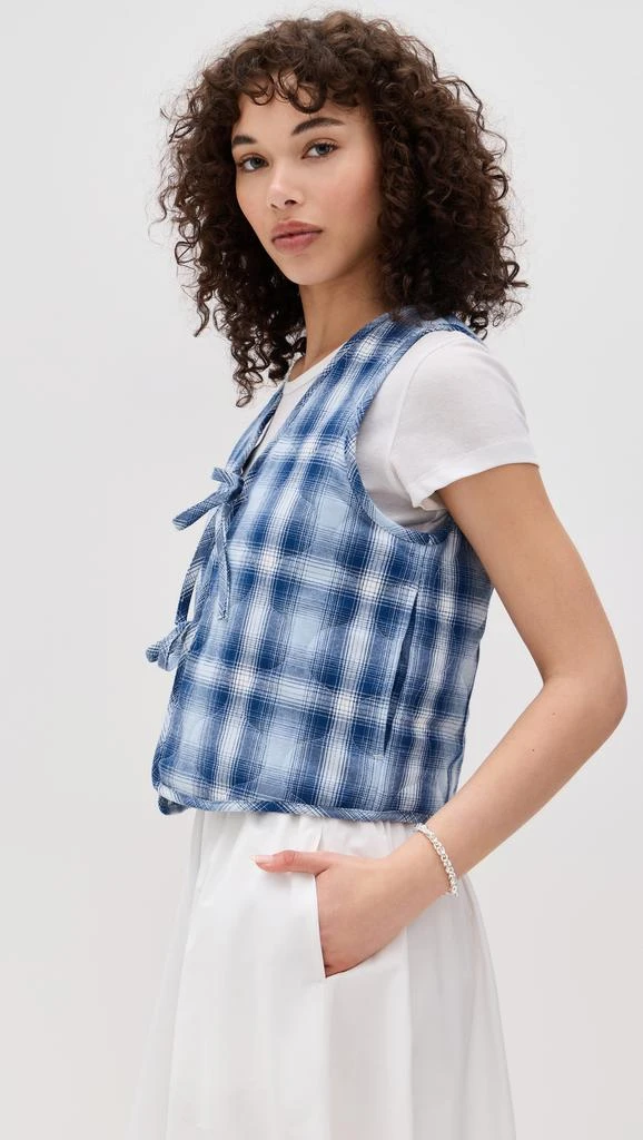 ALIGNE Mario Tie Front Waistcoat 3