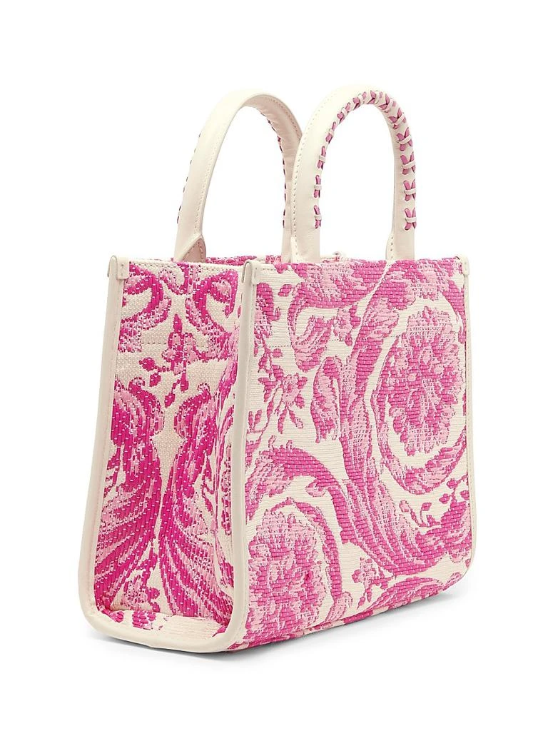 Versace Athena Barocco Raffia Tote Bag 5