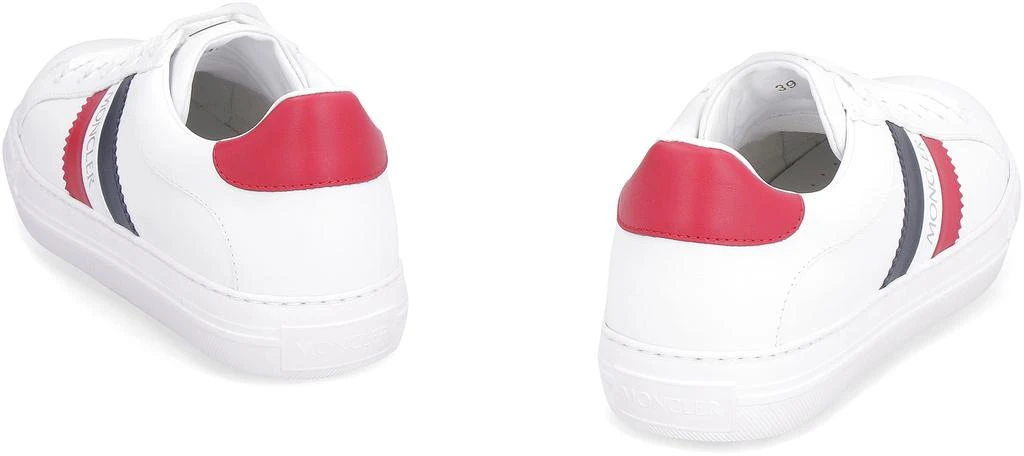 MONCLER ARIEL LEATHER LOW-TOP SNEAKERS 4