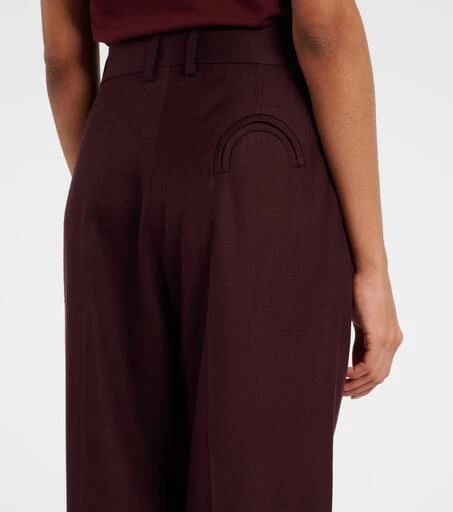 BLAZÉ MILANO Fox high-rise straight pants 6