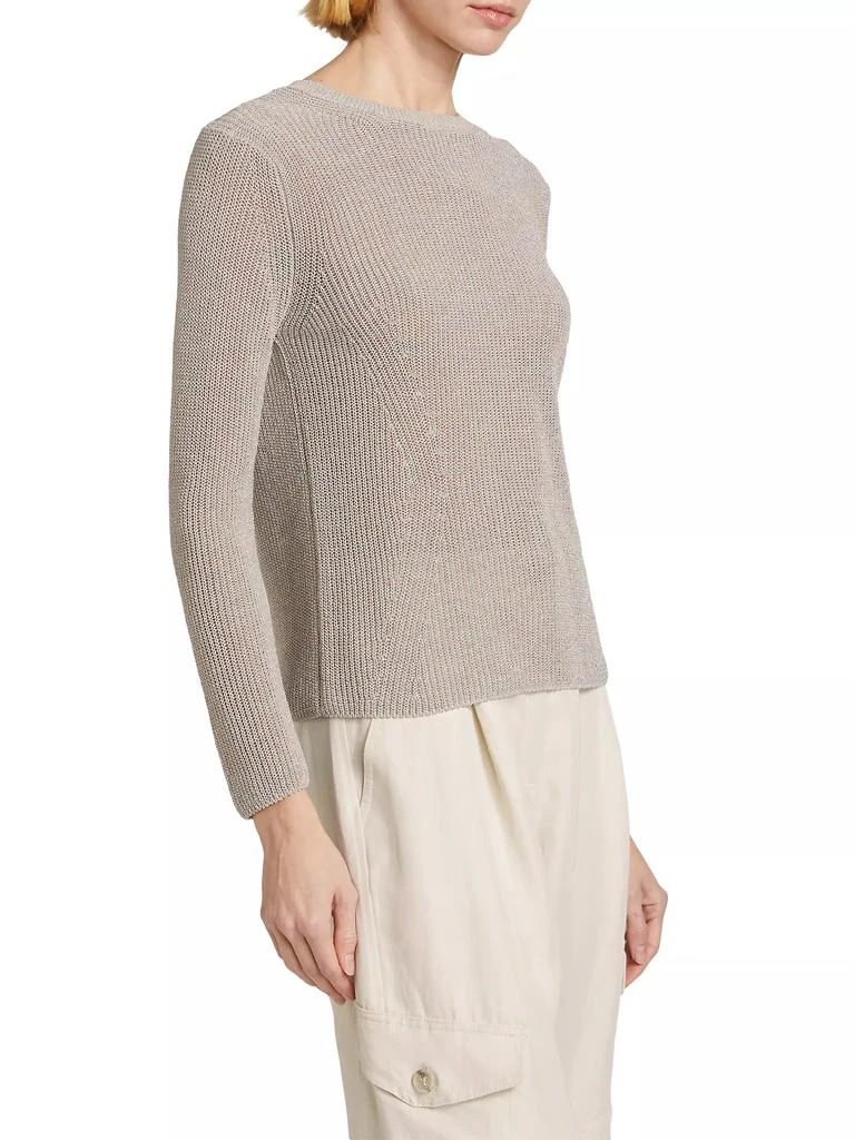 Marella Pioppo Crewneck Shimmer Sweater 4