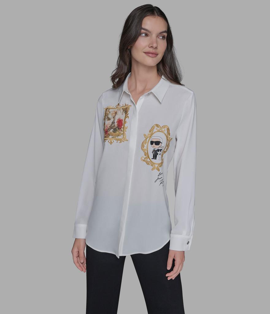 Karl Lagerfeld Paris ROCOCO SOFT BLOUSE