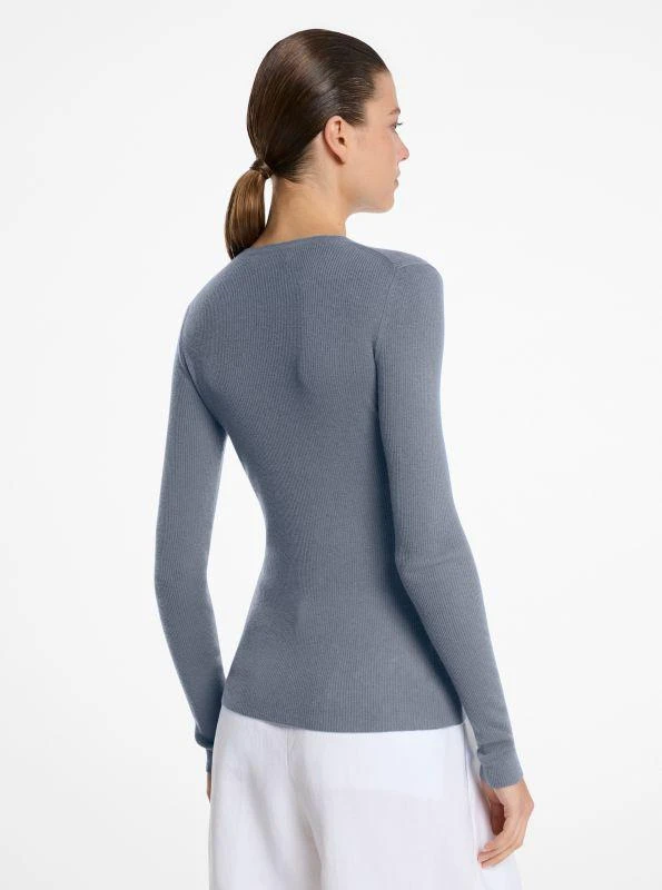 Michael Kors Hutton Featherweight Cashmere Sweater 2