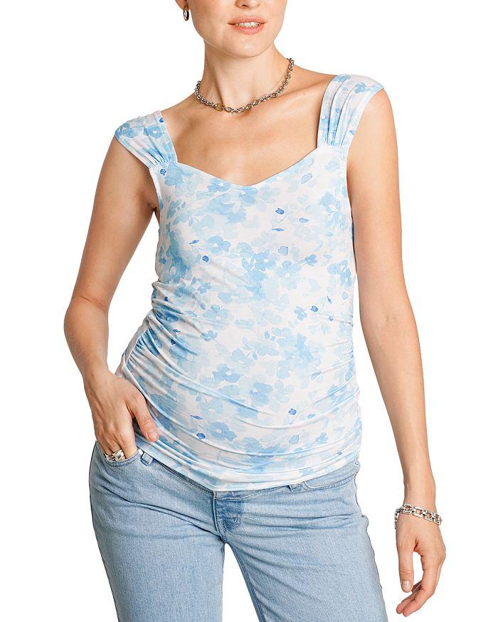 Nom Maternity Lola Floral Print Tank Top