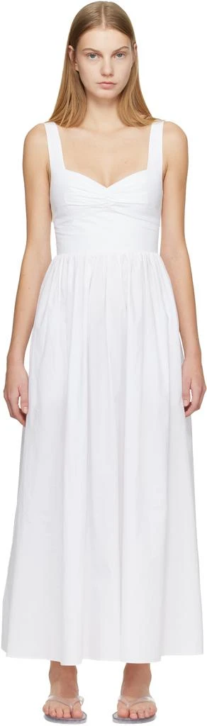 sachin and babi light blue dress Could this be the perfect maxi dress? The Gathered Drop Waist Maxi from  Matteau is lightweight, effortlessly elegant, and designed to move with  you. The drop waist silhouette is perfectly on trend, main image 0