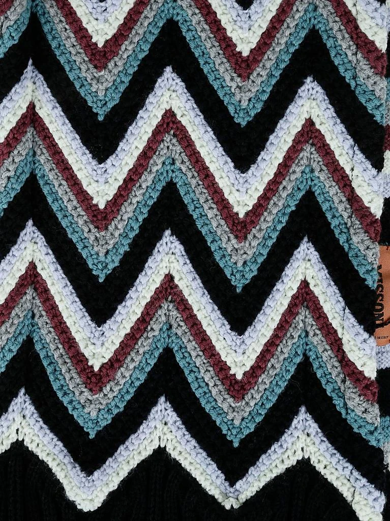 Missoni Missoni Zig-Zag Pattern Knitted Scarf 2