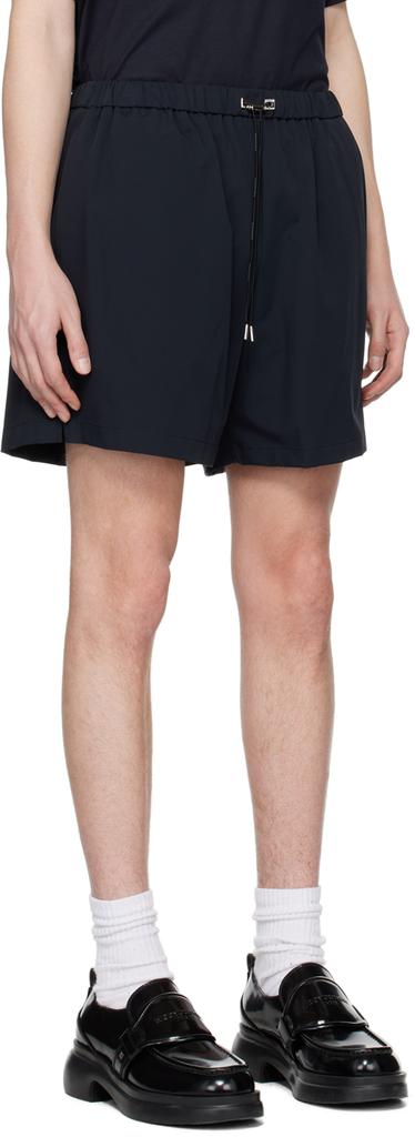Wooyoungmi Navy Drawstring Shorts