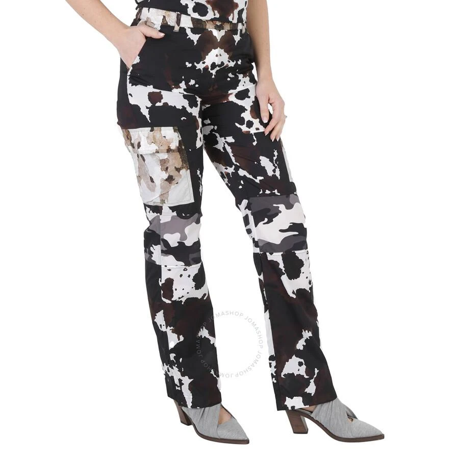 Burberry Camouflage-Print Nylon Panelled Cargo Trousers 2