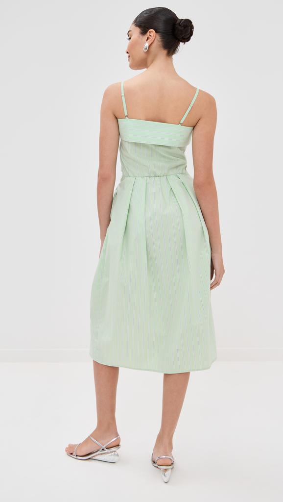 STELLA JEAN Stripe Midi Dress