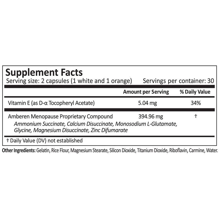 Amberen Multi-Symptom Menopause Relief Capsules 4