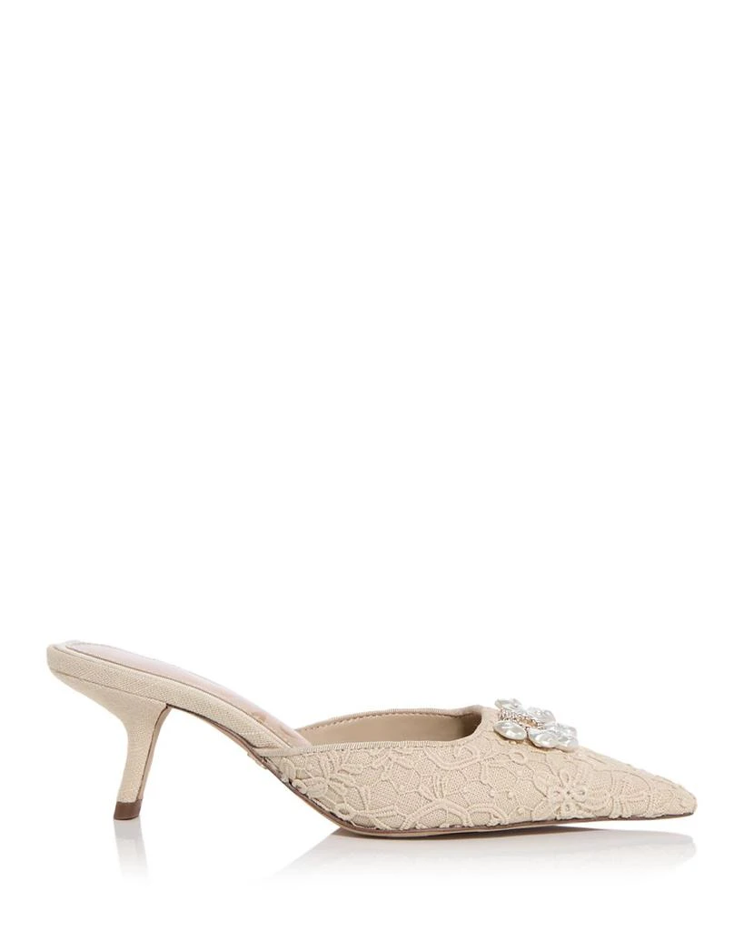Sam Edelman Women's Brit Orchid Embellished Mules 2