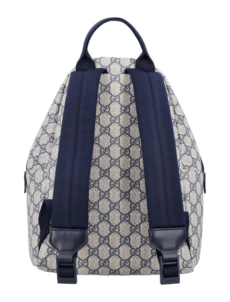 Gucci Gucci Kids Logo Patch Zip-Up Backpack 2