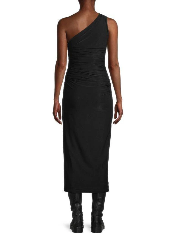 Jason Wu Ruched One Shoulder Midi Dress 2