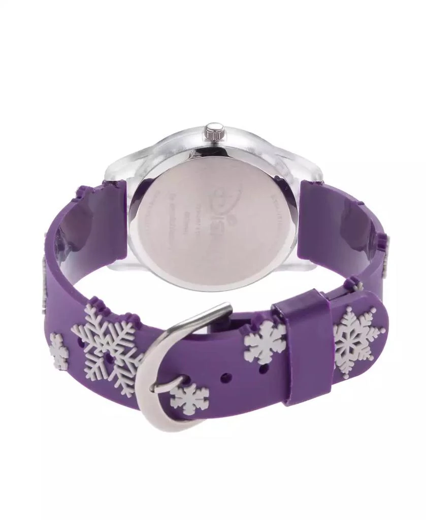 ewatchfactory Disney Frozen 2 Elsa and Anna Girls' Clear Plastic Time Teacher Watch 32mm 2