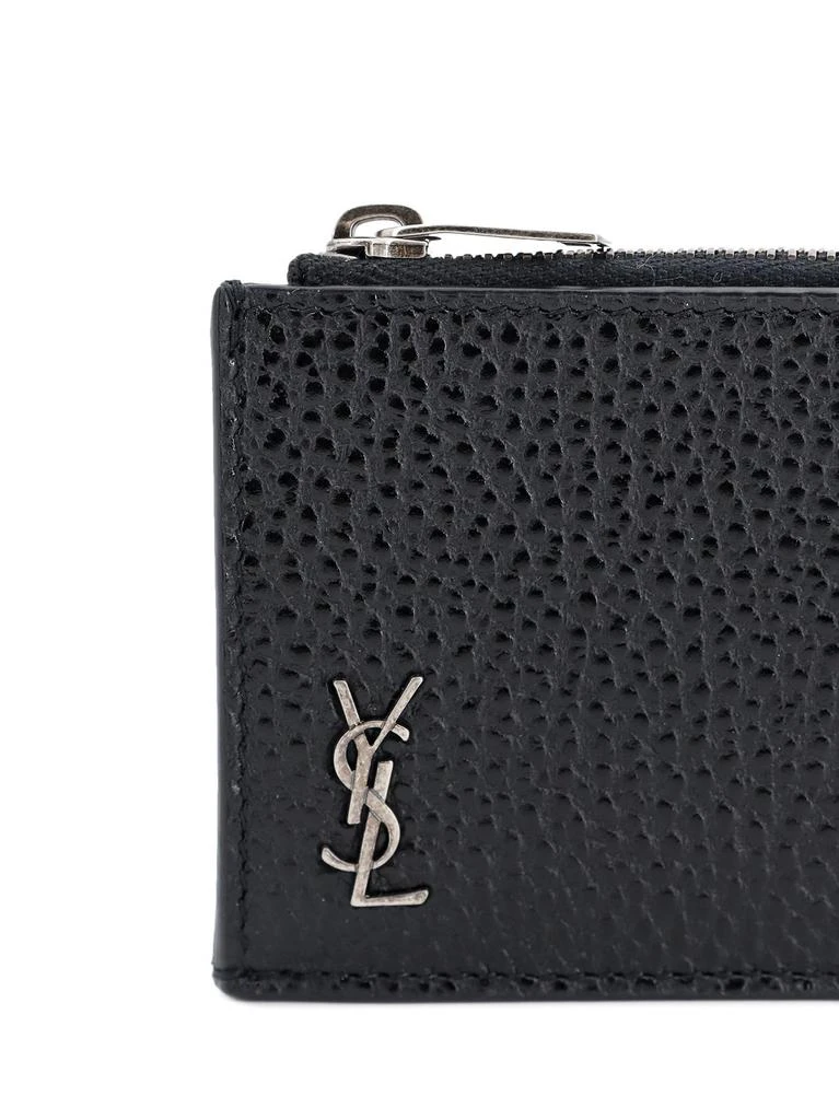 Yves Saint Laurent Saint Laurent Tiny Cassandre Frangments Zipped Card Case 3
