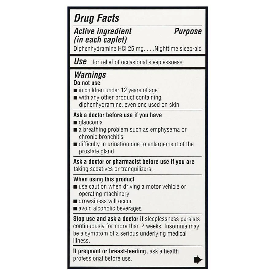 Walgreens Sleep Aid Mini Caplets 2