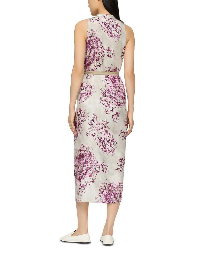 Lafayette 148 New York Silk Floral Button Front Dress 2