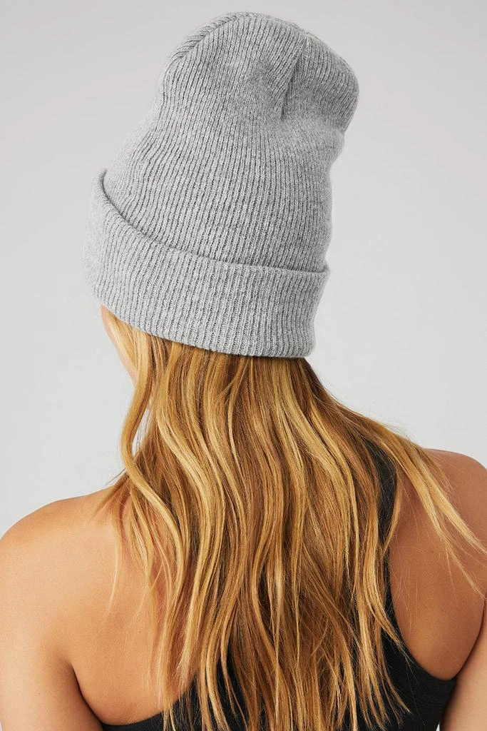 Alo Everyday Beanie - Athletic Heather Grey 5