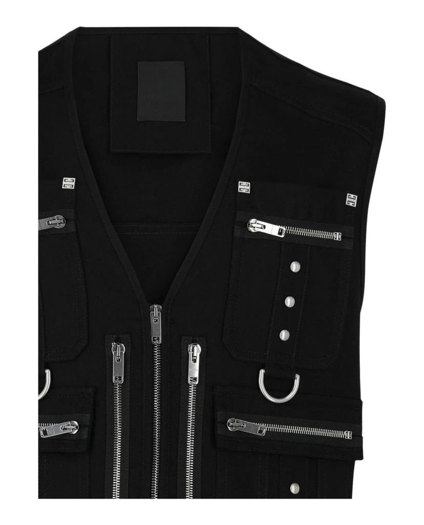 Givenchy Multi-Pocket Wool Vest 3
