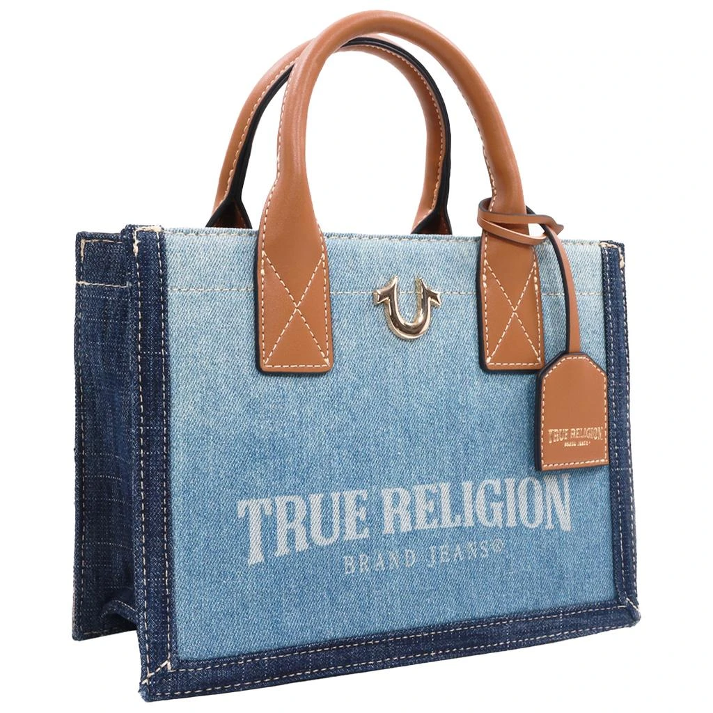 True Religion Modern Edge Denim Tote 9
