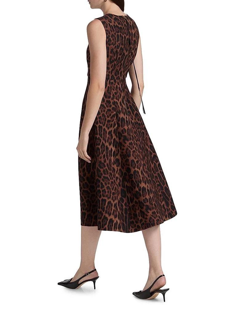 knee length dresses for ladies Sleeveless Scoop Neck Midi Dress main image 1