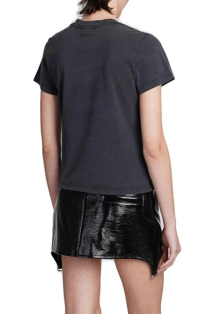 Courrèges Courrèges Logo Embroidered Crewneck T-Shirt 2