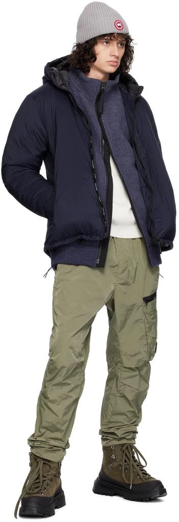 Canada Goose Navy Lodge Down Jacket 5