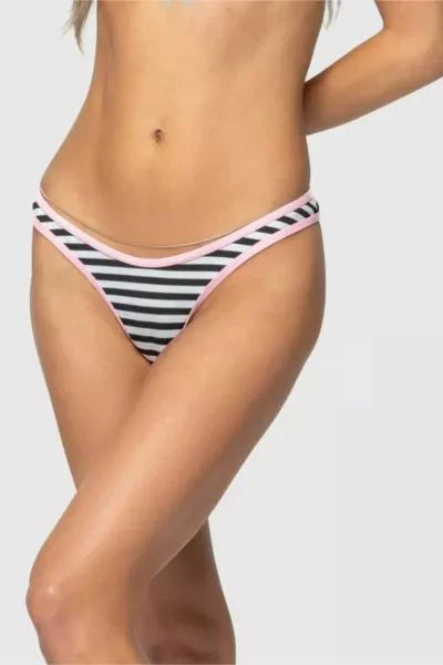Edikted Edikted Jayla Striped Bikini Bottom 2